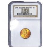 1995 Lincoln Memorial Cent NGC MS68 RD DDO