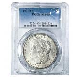 1901-O Morgan Silver Dollar PCGS MS63