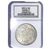 1898-S Morgan Silver Dollar NGC MS63