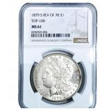 1879-S Morgan Silver Dollar NGC MS61