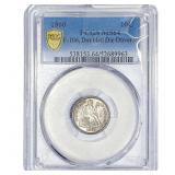 1860 Seated Liberty Dime PCGS MS64 F-106 DDO