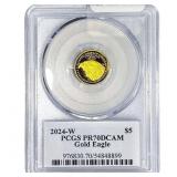 2024-W 1/10oz $5 Gold Eagle PCGS PR70 DCAM