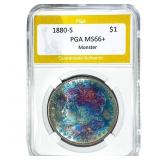 1880-S Morgan Silver Dollar PGA MS66+ Monster