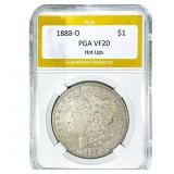 1888-O Morgan Silver Dollar PGA VF20 Hot Lips