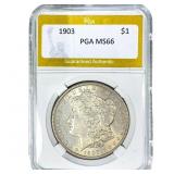 1903 Morgan Silver Dollar PGA MS66