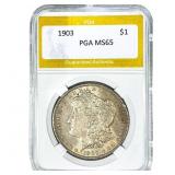 1903 Morgan Silver Dollar PGA MS65
