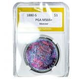 1880-S Morgan Silver Dollar PGA MS66+ Monster