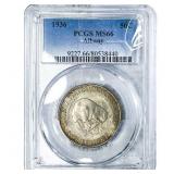 1936 Albany Half Dollar PCGS MS66