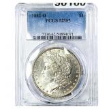 1882-O Morgan Silver Dollar PCGS MS62