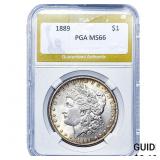 1889 Morgan Silver Dollar PGA MS66