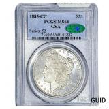 1885-CC CAC Morgan Silver Dollar PCGS MS64