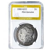 1900-O/CC Morgan Silver Dollar PGA G