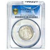 1917 Standing Liberty Quarter PCGS MS65 FH Type 2