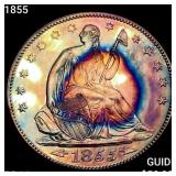 1855 Seated Liberty Half Dollar CHOICE PROOF +