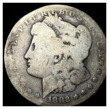 1882-CC Morgan Silver Dollar LIGHTLY  CIRCULATED
