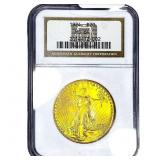 1924 $20 Gold Double Eagle NGC MS64