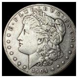 1904-S Silver Morgan Dollar NEARLY  UNCIRCULATED