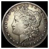 1891-O Silver Morgan Dollar NEARLY  UNCIRCULATED