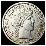 1893-S Silver Barber Dime CLOSELY  UNCIRCULATED
