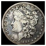 1886-S Morgan Silver Dollar LIGHTLY  CIRCULATED