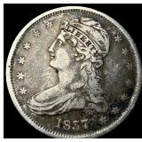 1837 Capped Bust Half Dollar LIGHTLY  CIRCULATED