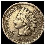 1859 Indian Head Cent ABOUT UNCIRCULATED