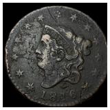 1816 Coronet Head Large Cent LIGHTLY  CIRCULATED