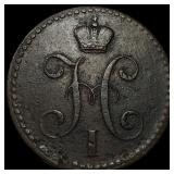 1841 Russia Copper 2 Kopeks