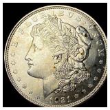 1921 Silver Morgan Dollar CHOICE BU