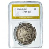 1900-O/CC Morgan Silver Dollar PGA G04