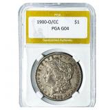 1900-O/CC Morgan Silver Dollar PGA G04