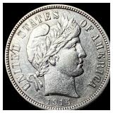 1914-D Silver Barber Dime CLOSELY  UNCIRCULATED