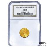 1926 Sesquincentennial $2.50 Gold Quarter Eagle NG