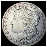 1881-CC Silver Morgan Dollar LIGHTLY  CIRCULATED