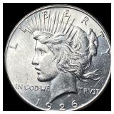 1926-S Silver Peace Dollar CHOICE BU