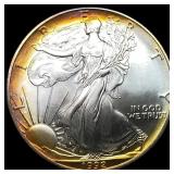 1992 1oz Silver American Eagle $1 CHOICE BU