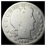 1906-O Silver Barber Half Dollar NICELY  CIRCULAT