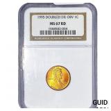 1995 Lincoln Memorial Cent NGC MS67 RD DDO