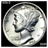 1926-S Mercury Dime GEM BU +