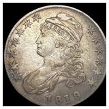 1819 Capped Bust Half Dollar NEARLY  UNCIRCULATED
