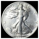 1919 Silver Walking Liberty Half Dollar  NEARLY U