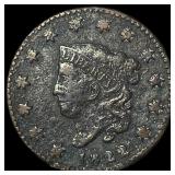 1822 Coronet Head Large Cent NICELY  CIRCULATED