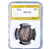 1913 Barber Half Dollar PGA F15