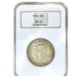 1916 Walking Liberty Half Dollar NGC MS63