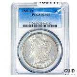 1881-CC Morgan Silver Dollar PCGS MS64