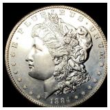 1884-S Morgan Silver Dollar