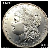 1883-S Morgan Silver Dollar UNCIRCULATED
