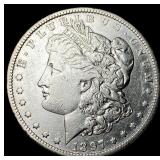 1897-O Silver Morgan Dollar NEARLY  UNCIRCULATED