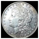 1901-S Silver Morgan Dollar CLOSELY  UNCIRCULATED