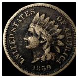 1859 Indian Head Cent NICELY CIRCULATED
